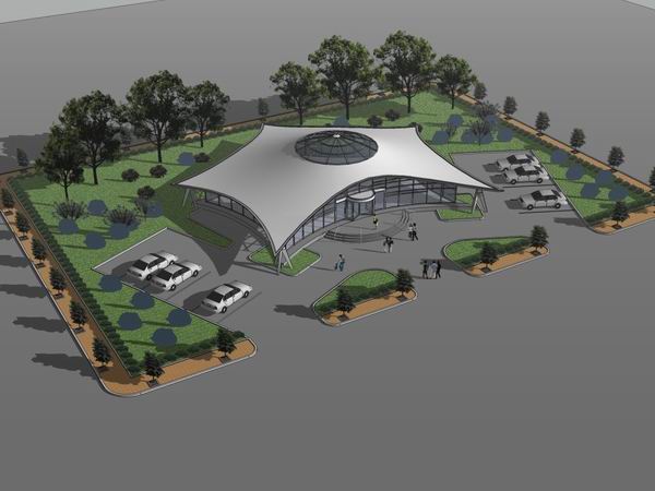 Sketchup商业模型|多层商业会所,现代风格 Sketchup商业模型|多层商业会所,现代风格