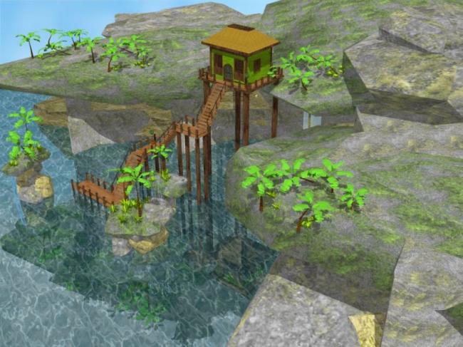 Sketchup景观模型|别墅景观,现代风格 Sketchup景观模型|别墅景观,现代风格