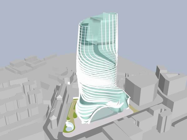 Sketchup酒店模型|超高层酒店,现代风格 Sketchup酒店模型|超高层酒店,现代风格