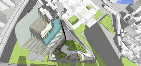 Sketchup酒店模型|高层酒店,现代风格 Sketchup酒店模型|高层酒店,现代风格