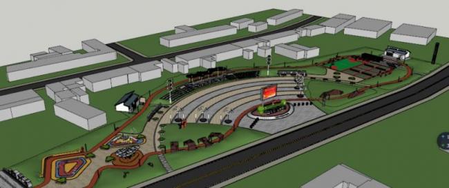 Sketchup景观模型|园艺广场景观,现代风格 Sketchup景观模型|园艺广场景观,现代风格