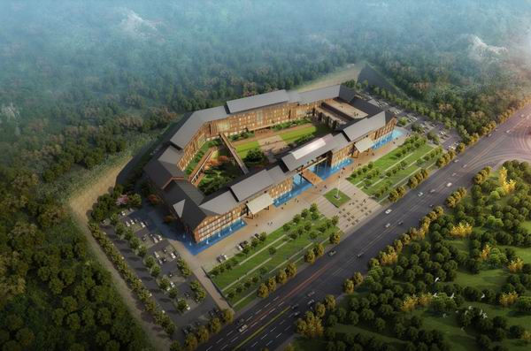 Sketchup办公模型|多层办公楼,古典风格 Sketchup办公模型|多层办公楼,古典风格