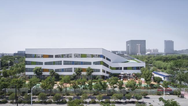 BIM建筑|南浔镇中间幼儿园新址扩建工程 / 浙江年夜学建筑设计研讨院有限公司 BIM建筑|南浔镇中间幼儿园新址扩建工程 / 浙江年夜学建筑设计研讨院有限公司