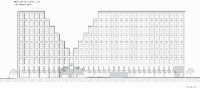 BIM建筑|荒凉丛生中的红色“山谷”:485 Marin 室第楼 BIM建筑|荒凉丛生中的红色“山谷”:485 Marin 室第楼