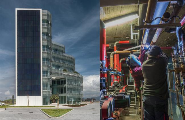 BIM建筑|蓝白日幕下的宏大雕塑:意年夜利Forti Holding Spa 总部与办公楼 / ATIproject BIM建筑|蓝白日幕下的宏大雕塑:意年夜利Forti Holding Spa 总部与办公楼 / ATIproject