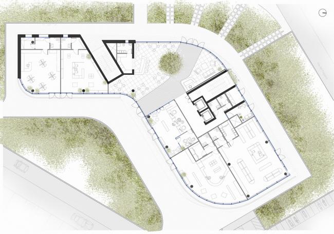 BIM建筑|蓝白日幕下的宏大雕塑:意年夜利Forti Holding Spa 总部与办公楼 / ATIproject BIM建筑|蓝白日幕下的宏大雕塑:意年夜利Forti Holding Spa 总部与办公楼 / ATIproject