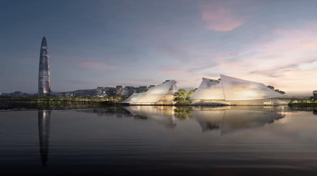 BIM建筑|“一叶轻船”—— MAD博得义乌年夜剧院设计权 BIM建筑|“一叶轻船”—— MAD博得义乌年夜剧院设计权