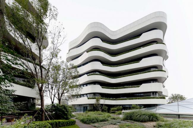 BIM建筑|宛若柔柔翻腾的海浪:天筠产业办公组团 / 第一实践建筑设计 BIM建筑|宛若柔柔翻腾的海浪:天筠产业办公组团 / 第一实践建筑设计