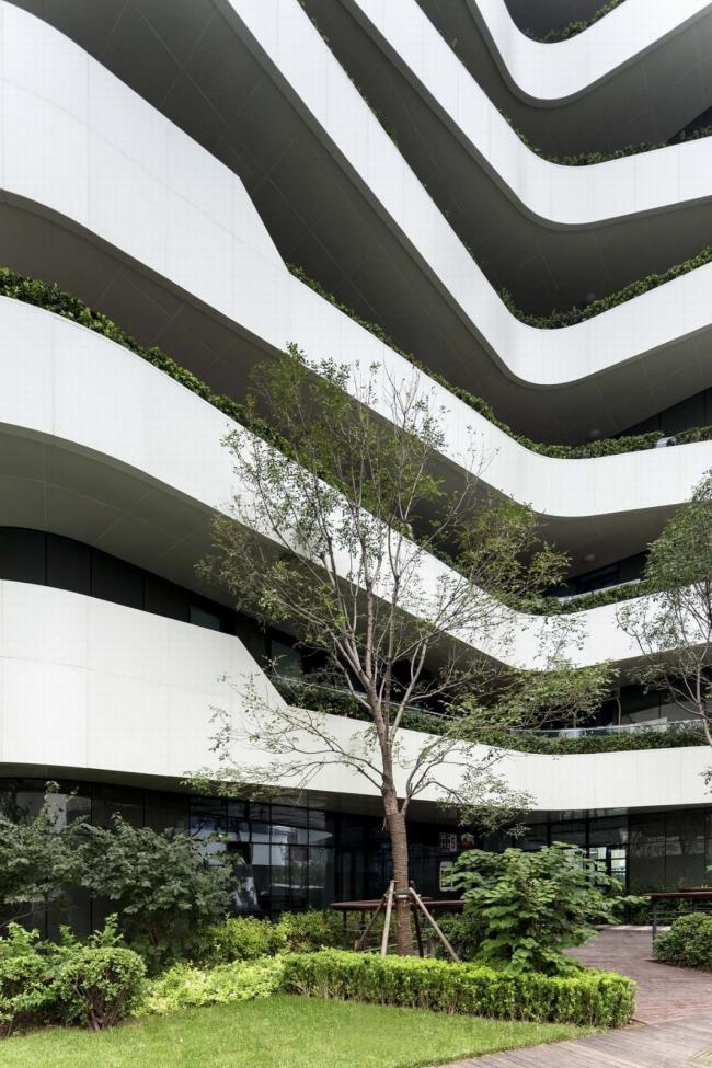 BIM建筑|宛若柔柔翻腾的海浪:天筠产业办公组团 / 第一实践建筑设计 BIM建筑|宛若柔柔翻腾的海浪:天筠产业办公组团 / 第一实践建筑设计