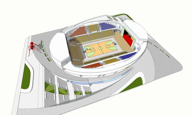 BIM建筑|北京建筑年夜学年夜兴校区体育馆 / 北京建工建筑设计研讨院 BIM建筑|北京建筑年夜学年夜兴校区体育馆 / 北京建工建筑设计研讨院