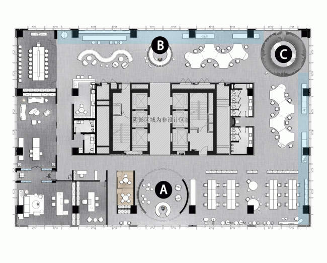 BIM建筑|保利 · 将来年夜都汇办公样板间 / CUN寸DESIGN BIM建筑|保利 · 将来年夜都汇办公样板间 / CUN寸DESIGN