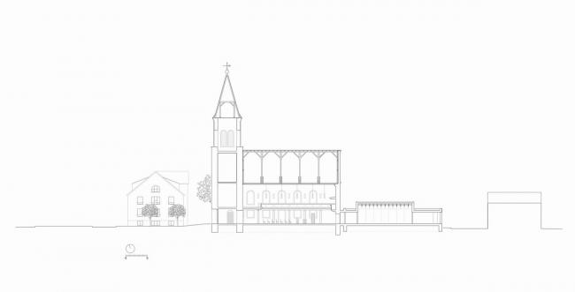 BIM建筑|稳重素净,重塑古典主义:德国科尔***教堂 / VON M BIM建筑|稳重素净,重塑古典主义:德国科尔***教堂 / VON M
