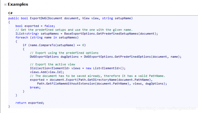 Revit二次开发|导出DWG文件 Revit二次开发|导出DWG文件