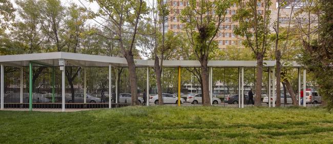 BIM建筑|重讲校园故事——北年夜附中本校及向阳将来黉舍两校园景不雅改革 / Crossboundaries BIM建筑|重讲校园故事——北年夜附中本校及向阳将来黉舍两校园景不雅改革 / Crossboundaries