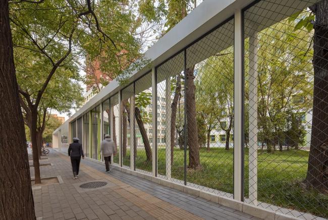 BIM建筑|重讲校园故事——北年夜附中本校及向阳将来黉舍两校园景不雅改革 / Crossboundaries BIM建筑|重讲校园故事——北年夜附中本校及向阳将来黉舍两校园景不雅改革 / Crossboundaries