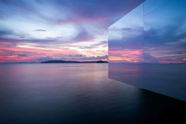 BIM建筑|日出日落亭,真实与虚幻的哲学 / Walllasia BIM建筑|日出日落亭,真实与虚幻的哲学 / Walllasia