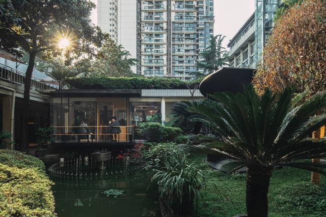 BIM建筑|侠客岛花圃岛天井更新 / 門口建筑工作室 BIM建筑|侠客岛花圃岛天井更新 / 門口建筑工作室