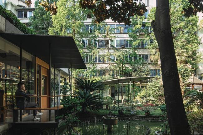 BIM建筑|侠客岛花圃岛天井更新 / 門口建筑工作室 BIM建筑|侠客岛花圃岛天井更新 / 門口建筑工作室