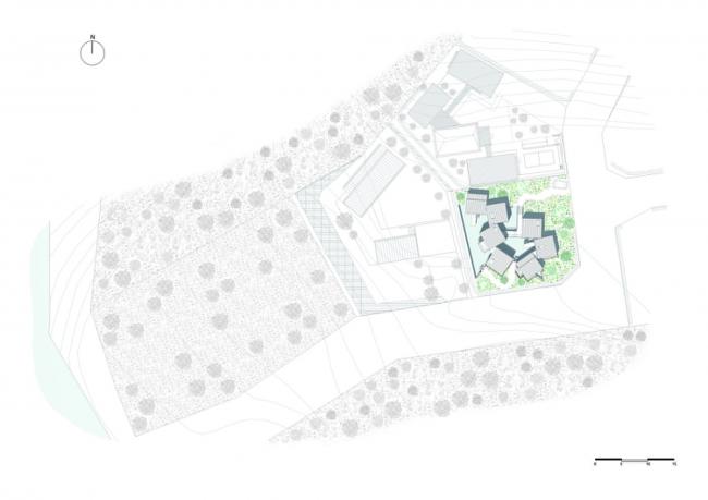BIM建筑|碧湖之畔,丛林之间:飘浮立方体室第 / Younghan Chung Architects BIM建筑|碧湖之畔,丛林之间:飘浮立方体室第 / Younghan Chung Architects