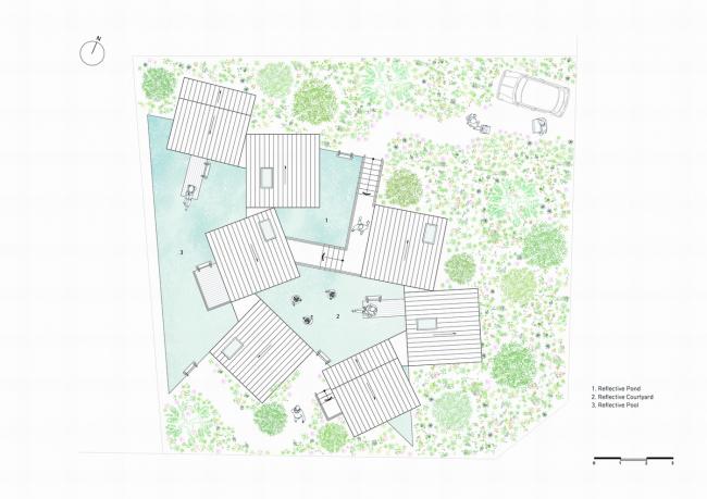 BIM建筑|碧湖之畔,丛林之间:飘浮立方体室第 / Younghan Chung Architects BIM建筑|碧湖之畔,丛林之间:飘浮立方体室第 / Younghan Chung Architects