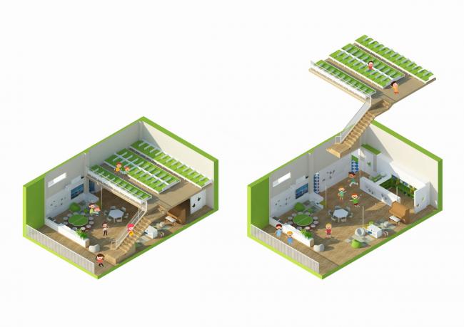 BIM建筑|杭州市成功小学从属幼儿园 / 浙江年夜学建筑设计研讨院 BIM建筑|杭州市成功小学从属幼儿园 / 浙江年夜学建筑设计研讨院
