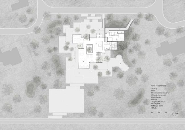 BIM建筑|海边 y 餐厅 / 直向建筑 BIM建筑|海边 y 餐厅 / 直向建筑