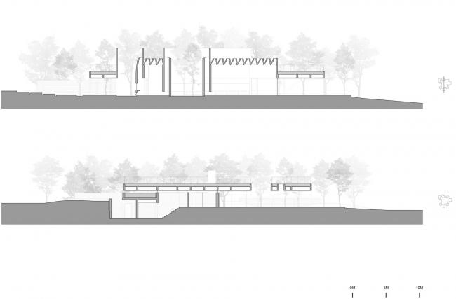 BIM建筑|海边 y 餐厅 / 直向建筑 BIM建筑|海边 y 餐厅 / 直向建筑