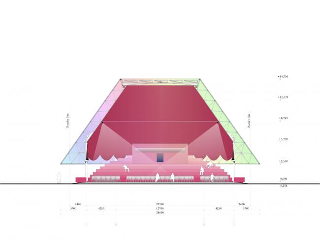 BIM建筑|源于“星球年夜战”和“银翼杀手”的灵感:莫斯科高尔基公园车库影院 / SYNDICATE Architects BIM建筑|源于“星球年夜战”和“银翼杀手”的灵感:莫斯科高尔基公园车库影院 / SYNDICATE Architects