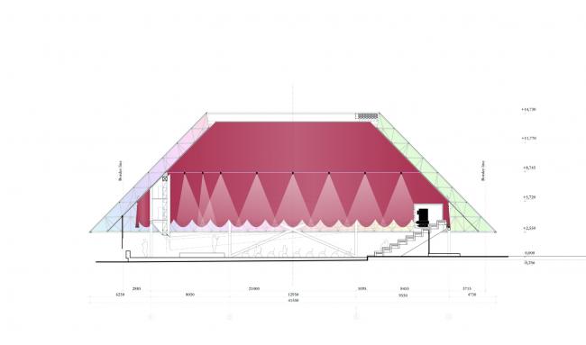 BIM建筑|源于“星球年夜战”和“银翼杀手”的灵感:莫斯科高尔基公园车库影院 / SYNDICATE Architects BIM建筑|源于“星球年夜战”和“银翼杀手”的灵感:莫斯科高尔基公园车库影院 / SYNDICATE Architects