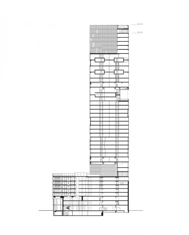 BIM建筑|伦敦Stratford酒店:酒店与社区生涯的完善融会 / SOM BIM建筑|伦敦Stratford酒店:酒店与社区生涯的完善融会 / SOM