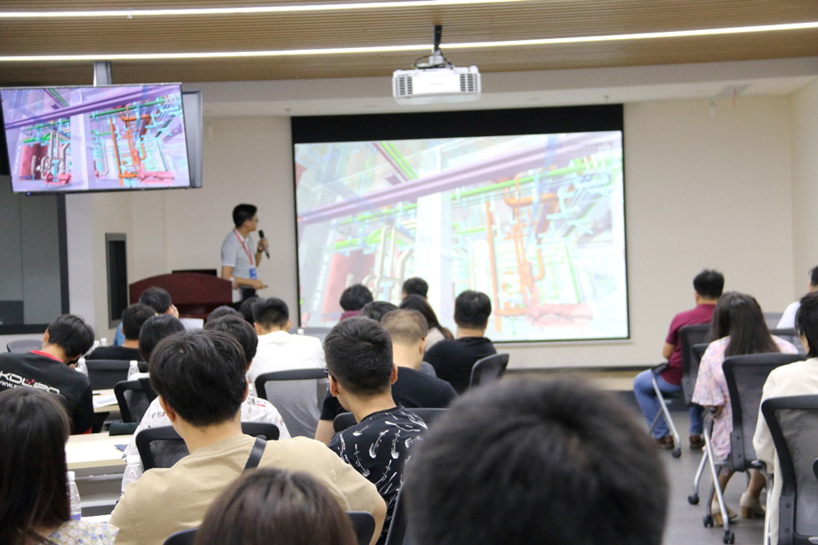 上海宝冶BIM中心经理-何兵 BIM建筑网联合上海宝冶、广联达股份成功举办“BIM+建筑未来,行业剖析”主题沙龙活动