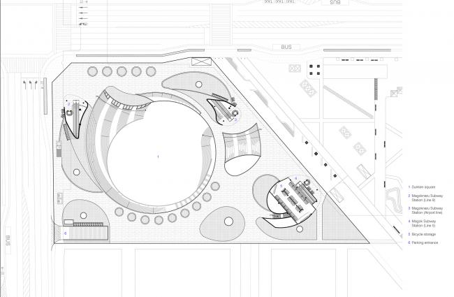 BIM建筑|流转曲线,好像衣袂飘带——麻谷中间广场 / Wooridongin Architects BIM建筑|流转曲线,好像衣袂飘带——麻谷中间广场 / Wooridongin Architects