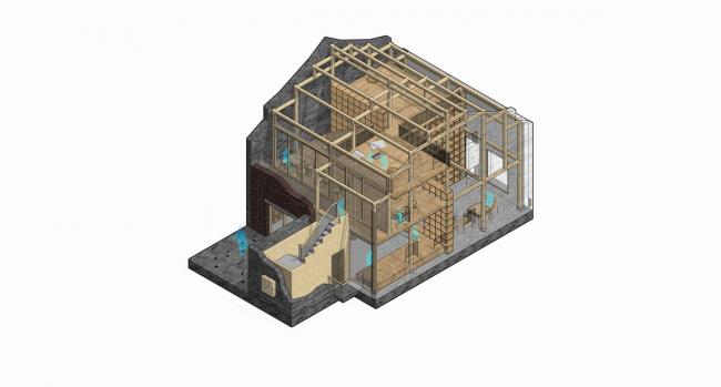 BIM建筑|剪纸艺坊&伴湖书吧 / 杭州森上建筑设计 BIM建筑|剪纸艺坊&伴湖书吧 / 杭州森上建筑设计