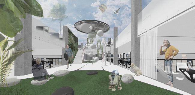 BIM建筑|东方启明星办公室,北京 / 不雅町立异研讨所 BIM建筑|东方启明星办公室,北京 / 不雅町立异研讨所