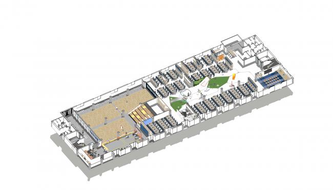BIM建筑|东方启明星办公室,北京 / 不雅町立异研讨所 BIM建筑|东方启明星办公室,北京 / 不雅町立异研讨所