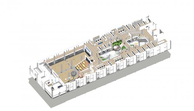 BIM建筑|东方启明星办公室,北京 / 不雅町立异研讨所 BIM建筑|东方启明星办公室,北京 / 不雅町立异研讨所