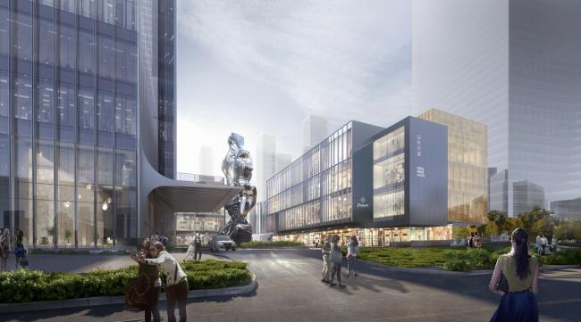 BIM建筑|长沙323米新地标,梅溪湖畔奇峰巍峨的山川洲城 / Aedas BIM建筑|长沙323米新地标,梅溪湖畔奇峰巍峨的山川洲城 / Aedas