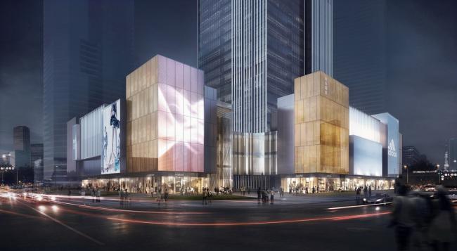 BIM建筑|长沙323米新地标,梅溪湖畔奇峰巍峨的山川洲城 / Aedas BIM建筑|长沙323米新地标,梅溪湖畔奇峰巍峨的山川洲城 / Aedas