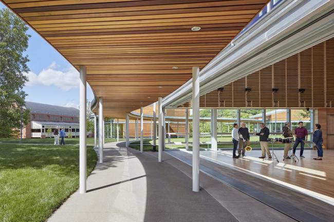 BIM建筑|波士顿交响乐团林德中间对大众开放,四座红橡木建筑结合打造音乐圣地 BIM视界 第11张-BIM建筑网 BIM建筑|波士顿交响乐团林德中间对大众开放,四座红橡木建筑结合打造音乐圣地 BIM视界 第11张