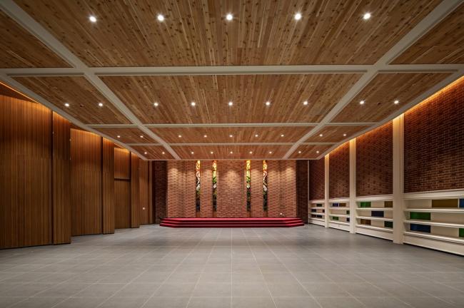 BIM建筑|Saemoonan 弧形教堂,爱天主也爱邻里街坊 / Seoinn Design Group + Lee Eun搜索引擎优化k 建筑鉴赏 第10张-BIM建筑网 BIM建筑|Saemoonan 弧形教堂,爱天主也爱邻里街坊 / Seoinn Design Group + Lee Eun搜索引擎优化k 建筑鉴赏 第10张