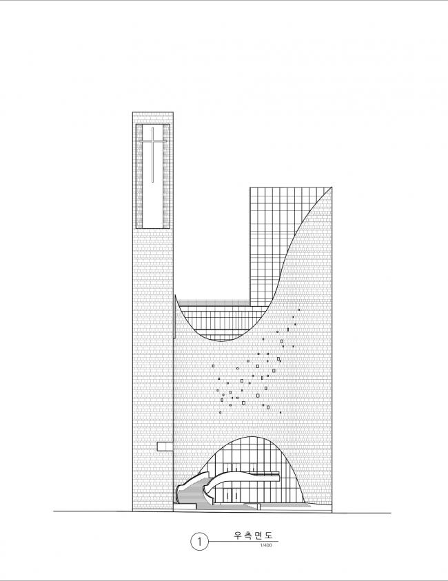BIM建筑|Saemoonan 弧形教堂,爱天主也爱邻里街坊 / Seoinn Design Group + Lee Eun搜索引擎优化k 建筑鉴赏 第22张-BIM建筑网 BIM建筑|Saemoonan 弧形教堂,爱天主也爱邻里街坊 / Seoinn Design Group + Lee Eun搜索引擎优化k 建筑鉴赏 第22张