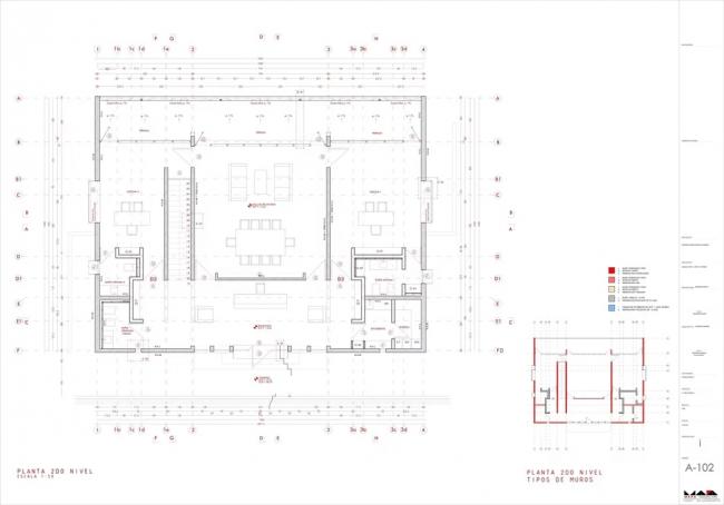 BIM建筑|盛开在葡萄庄园里的一朵山花:OFMA 办公楼,智利 / MAPAA 建筑鉴赏 第13张-BIM建筑网 BIM建筑|盛开在葡萄庄园里的一朵山花:OFMA 办公楼,智利 / MAPAA 建筑鉴赏 第13张