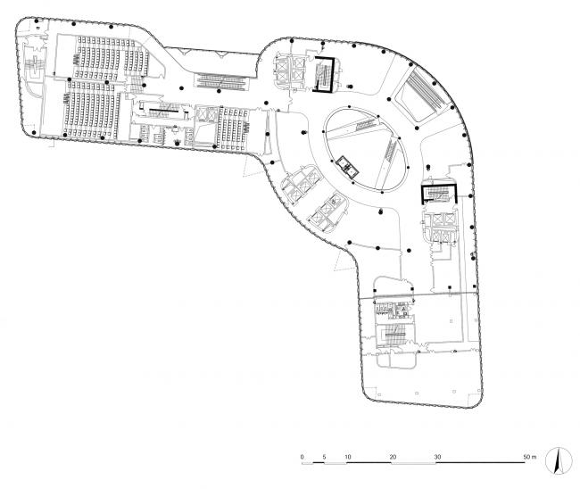 BIM建筑|以一袭富丽的着装回来:杭州国年夜城市广场 / gmp 建筑鉴赏 第11张-BIM建筑网 BIM建筑|以一袭富丽的着装回来:杭州国年夜城市广场 / gmp 建筑鉴赏 第11张