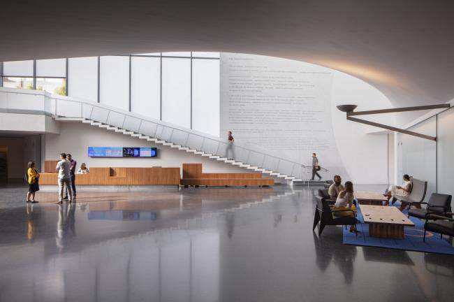 BIM建筑|约翰•肯尼迪表演艺术中间扩建,与地景融为一体 / 斯蒂文·霍尔建筑事务所 建筑鉴赏 第10张-BIM建筑网 BIM建筑|约翰•肯尼迪表演艺术中间扩建,与地景融为一体 / 斯蒂文·霍尔建筑事务所 建筑鉴赏 第10张