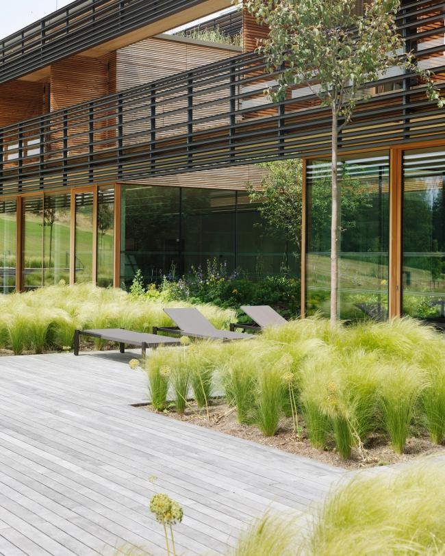 BIM建筑|错落于丘陵原野之上的疗养中间 / Dietger Wissounig Architekten 建筑鉴赏 第6张-BIM建筑网 BIM建筑|错落于丘陵原野之上的疗养中间 / Dietger Wissounig Architekten 建筑鉴赏 第6张