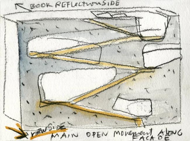 BIM建筑|史蒂文·霍尔新作:纽约皇后区猎人角藏书楼 BIM视界 第11张-BIM建筑网 BIM建筑|史蒂文·霍尔新作:纽约皇后区猎人角藏书楼 BIM视界 第11张