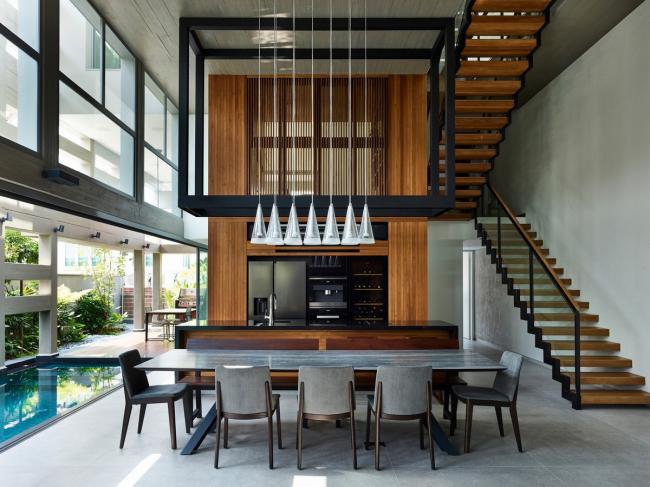 BIM建筑|混凝土日光室第,展示梁柱构造之美 / HYLA Architects 建筑鉴赏 第8张-BIM建筑网 BIM建筑|混凝土日光室第,展示梁柱构造之美 / HYLA Architects 建筑鉴赏 第8张