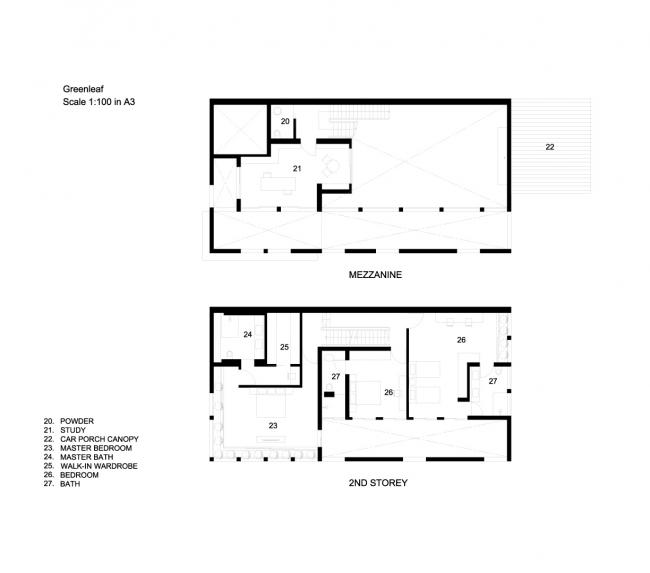 BIM建筑|混凝土日光室第,展示梁柱构造之美 / HYLA Architects 建筑鉴赏 第14张-BIM建筑网 BIM建筑|混凝土日光室第,展示梁柱构造之美 / HYLA Architects 建筑鉴赏 第14张