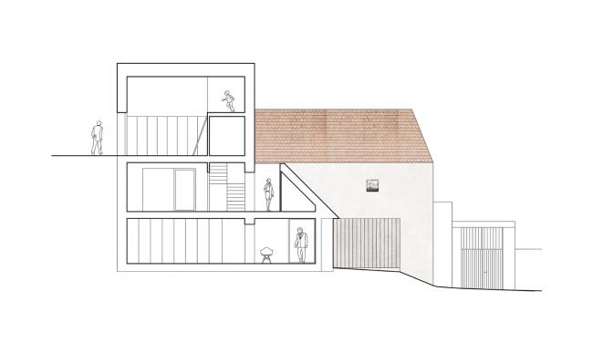 BIM建筑|富于童趣的白色小房子:布拉格度假屋 / Atelier 111 Architekti BIM建筑|富于童趣的白色小房子:布拉格度假屋 / Atelier 111 Architekti