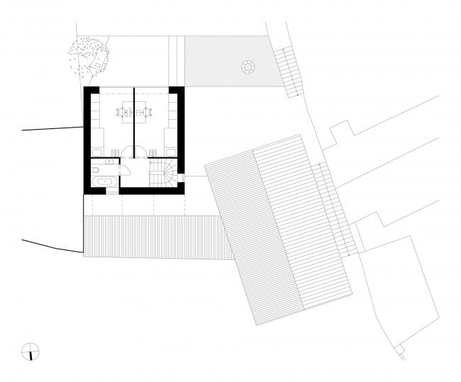 BIM建筑|富于童趣的白色小房子:布拉格度假屋 / Atelier 111 Architekti BIM建筑|富于童趣的白色小房子:布拉格度假屋 / Atelier 111 Architekti